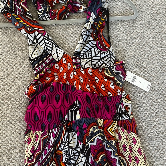 Anthropologie Multicolor Patterned Maxi Dress - Picture 4 of 4